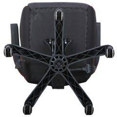 Кресло компьютерное BRABIX Techno Pro GM-003 (ткань черное/серое, вставки оранжевые) 531813 в Миассе - miass.mebel24.online | фото 9