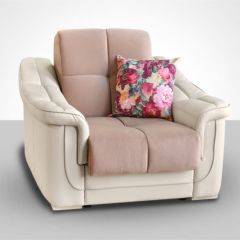 Кресло-кровать + Пуф Кристалл (ткань до 300) НПБ в Миассе - miass.mebel24.online | фото
