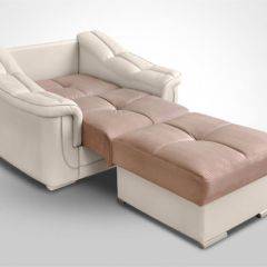 Кресло-кровать + Пуф Кристалл (ткань до 300) НПБ в Миассе - miass.mebel24.online | фото 3