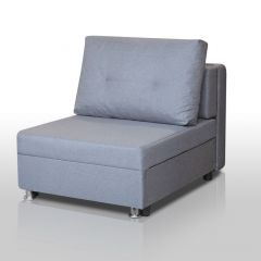 Кресло-кровать Реал 80 без подлокотников (Балтик Грей) в Миассе - miass.mebel24.online | фото