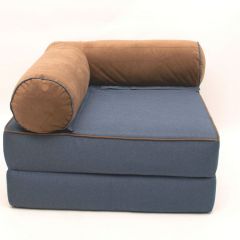 Кресло-кровать угловое модульное бескаркасное Мира в Миассе - miass.mebel24.online | фото 3
