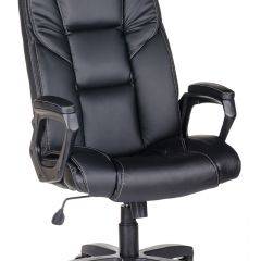 Кресло Одиссей ультра (кожзам черный) К/Стандарт в Миассе - miass.mebel24.online | фото