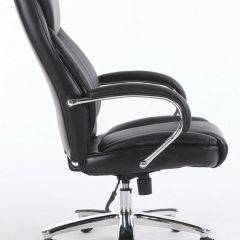 Кресло офисное BRABIX "Advance EX-575" (хром/экокожа/черное) 531825 в Миассе - miass.mebel24.online | фото 3
