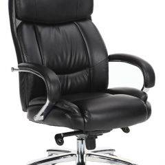 Кресло офисное BRABIX "Direct EX-580" (хром/рециклированная кожа/черное) 531824 в Миассе - miass.mebel24.online | фото 2