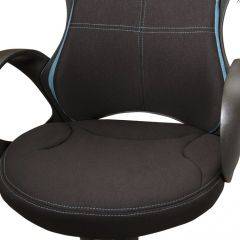 Кресло офисное BRABIX PREMIUM "Force EX-516" (ткань черная/вставки синие) 531572 в Миассе - miass.mebel24.online | фото 6