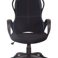 Кресло офисное BRABIX PREMIUM "Force EX-516" (ткань черная/вставки синие) 531572 в Миассе - miass.mebel24.online | фото 3