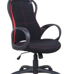 Кресло офисное BRABIX PREMIUM "Force EX-516" (ткань черное/вставки красные) 531571 в Миассе - miass.mebel24.online | фото 2