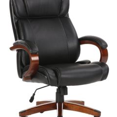 Кресло офисное BRABIX PREMIUM "Magnum EX-701" (дерево, рециклированная кожа, черное) 531827 в Миассе - miass.mebel24.online | фото