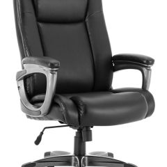 Кресло офисное BRABIX PREMIUM "Solid HD-005" (рециклированная кожа, черное) 531941 в Миассе - miass.mebel24.online | фото