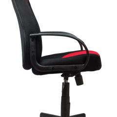 Кресло офисное BRABIX "City EX-512", ткань черная/красная, TW, 531408 в Миассе - miass.mebel24.online | фото 3
