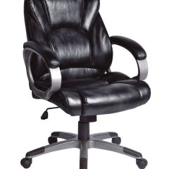 Кресло офисное BRABIX "Eldorado EX-504", экокожа, черное, 530874 в Миассе - miass.mebel24.online | фото