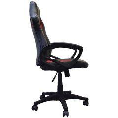 Кресло офисное BRABIX "Rider EX-544" (черный/красный) 531583 в Миассе - miass.mebel24.online | фото 3