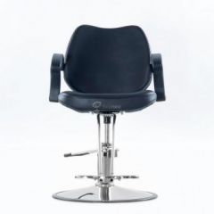 Кресло парикмахера Barneo 6219D черное в Миассе - miass.mebel24.online | фото 2