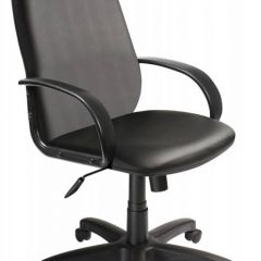 Кресло руководителя Бюрократ CH-808AXSN/OR-16 черный в Миассе - miass.mebel24.online | фото 1