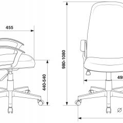 Кресло руководителя Бюрократ CH-808LT/#G серый 3C1 в Миассе - miass.mebel24.online | фото 4
