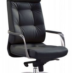 Кресло руководителя Бюрократ _DAO/BLACK черный в Миассе - miass.mebel24.online | фото