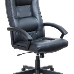 Кресло руководителя Бюрократ T-9906N/BLACK черный в Миассе - miass.mebel24.online | фото 1