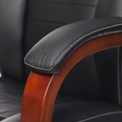 Кресло руководителя Бюрократ T-9923WALNUT/BLACK в Миассе - miass.mebel24.online | фото 6