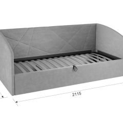 КВЕСТ Кровать с ПМ (софа) 900 в Миассе - miass.mebel24.online | фото