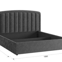 СИЕНА 2 Кровать с основанием 1600 в Миассе - miass.mebel24.online | фото 4