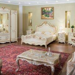 Кровать 1600 Мона Лиза (крем) в Миассе - miass.mebel24.online | фото 5