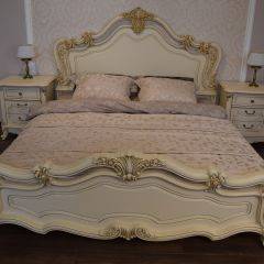 Кровать 1800 Мона Лиза (крем) в Миассе - miass.mebel24.online | фото 5