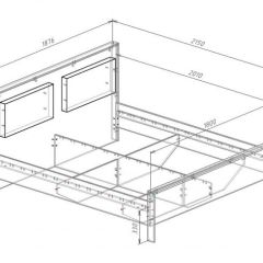 Кровать 1800 с плитой 22 мм ЛИБЕРТИ + основание в Миассе - miass.mebel24.online | фото 3