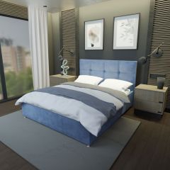 Кровать Бэлль Решетка+ПМ (1600) *БЕЗ ДНА в Миассе - miass.mebel24.online | фото