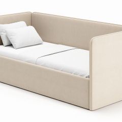 Кровать-диван Leonardo 160*70 (Бежевый) + боковина в Миассе - miass.mebel24.online | фото