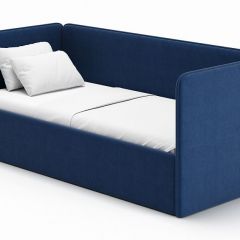 Кровать-диван Leonardo 160*70 (Синий) + боковина в Миассе - miass.mebel24.online | фото