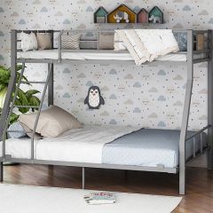 Кровать двухъярусная "Гранада-1 140" Серый в Миассе - miass.mebel24.online | фото