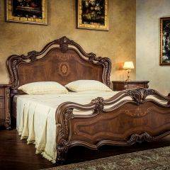 Кровать двуспальная Илона (1600) караваджо в Миассе - miass.mebel24.online | фото