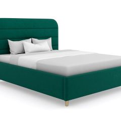 Кровать Эквадор Люкс интерьерная +основание (160х200) в Миассе - miass.mebel24.online | фото 18