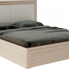 Кровать 1.6 Глэдис М32 с ПМ и мягкой частью (ЯШС/Белый) в Миассе - miass.mebel24.online | фото