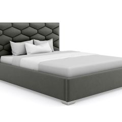 Кровать Коралл интерьерная +основание (80х200) в Миассе - miass.mebel24.online | фото 9
