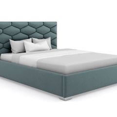 Кровать Коралл интерьерная +основание (80х200) в Миассе - miass.mebel24.online | фото 14