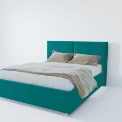 Кровать Корсика с ПМ 800 (велюр бирюзовый) в Миассе - miass.mebel24.online | фото 2