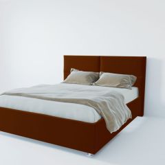 Кровать Корсика с ПМ 800 (велюр бордо) в Миассе - miass.mebel24.online | фото 2