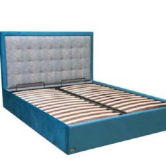Кровать Люкс 1600 с ПМ (ткань 2 кат) в Миассе - miass.mebel24.online | фото 2