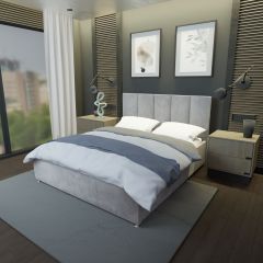 Кровать Мерида с ортопедической решеткой (1200) в Миассе - miass.mebel24.online | фото