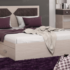 Кровать Николь 1600 (ясень) в Миассе - miass.mebel24.online | фото