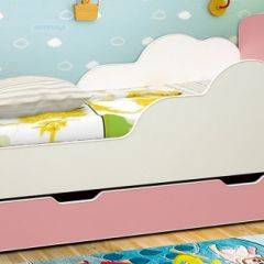 Кровать детская Облака №1 (800*1600) ЛДСП в Миассе - miass.mebel24.online | фото