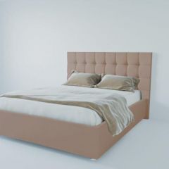 Кровать Венеция без основания 800 (велюр серый) в Миассе - miass.mebel24.online | фото