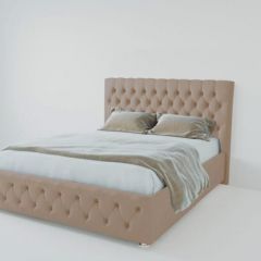 Кровать Версаль 800 без основания (велюр серый) в Миассе - miass.mebel24.online | фото