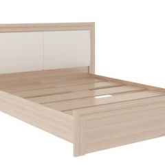 Кровать 1.6 Глэдис М31 с настилом и мягкой частью (ЯШС/Белый) в Миассе - miass.mebel24.online | фото 2