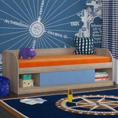 Кровать Соня-4 (700*1600) Дуб Сонома в Миассе - miass.mebel24.online | фото