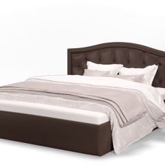 Кровать Стелла 1200 + Основание (Лесмо brown) коричневый в Миассе - miass.mebel24.online | фото