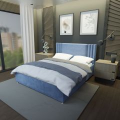 Кровать Стелла Решетка+ПМ (1400) *БЕЗ ДНА в Миассе - miass.mebel24.online | фото