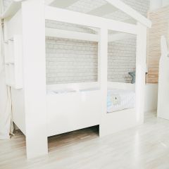 Кровать Теремок (800*1600) Без ящика/ступеньки в Миассе - miass.mebel24.online | фото 9