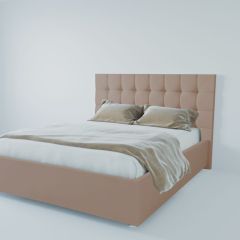 Кровать Венеция с ПМ 800 (велюр серый) в Миассе - miass.mebel24.online | фото 2